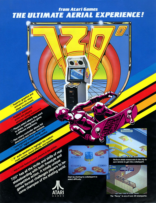 720 Degrees (rev 1) MAME2003Plus Game Cover